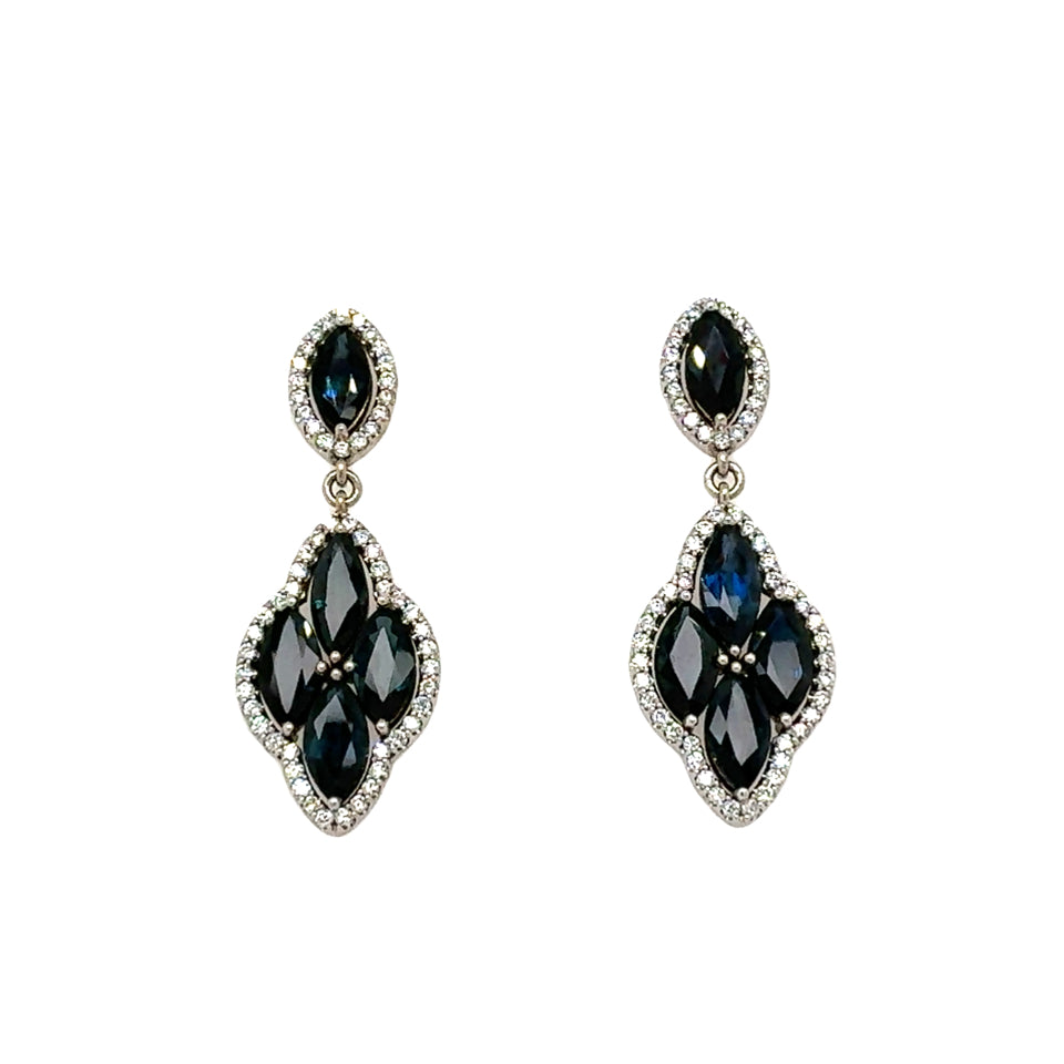 Sapphire Earrings