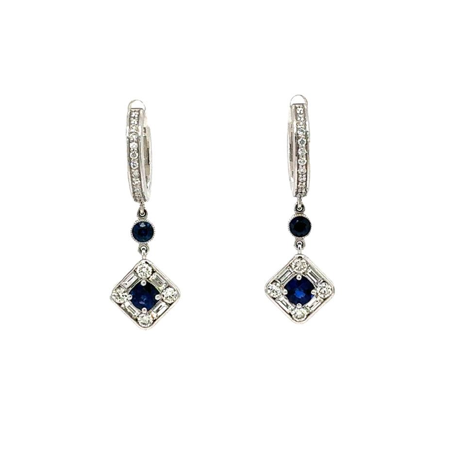 Sapphire Earrings