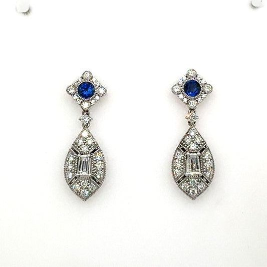Sapphire Earrings