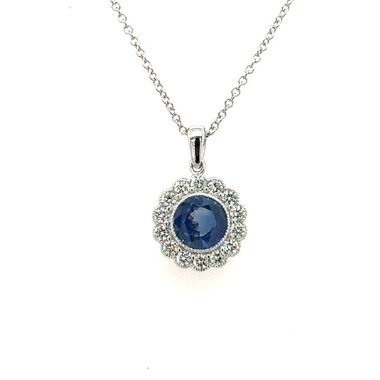 Sapphire Pendant