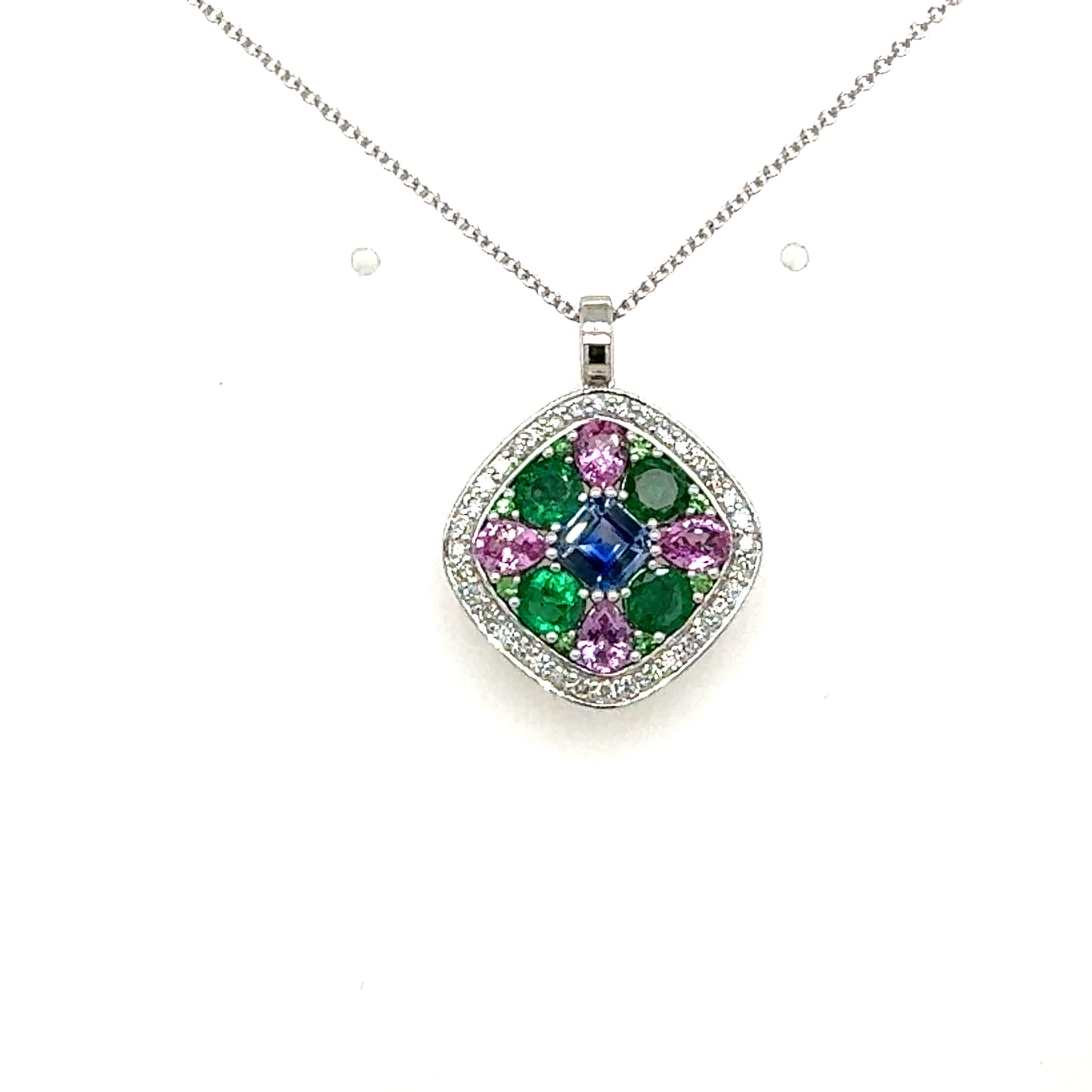 Multi Gemstone Pendant