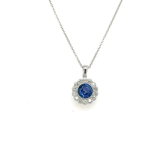 Sapphire Pendant
