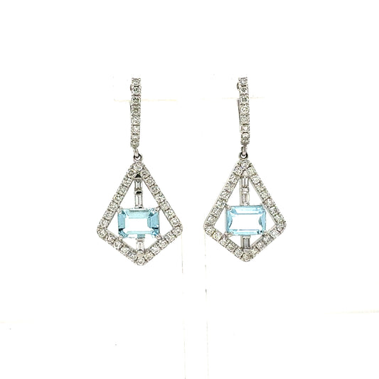 Aquamarine Earrings