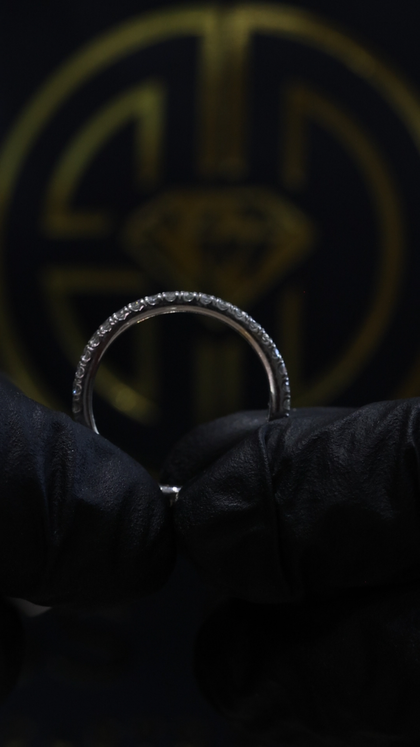 Diamond Eternity Band in 14K White Gold (G/H SI)